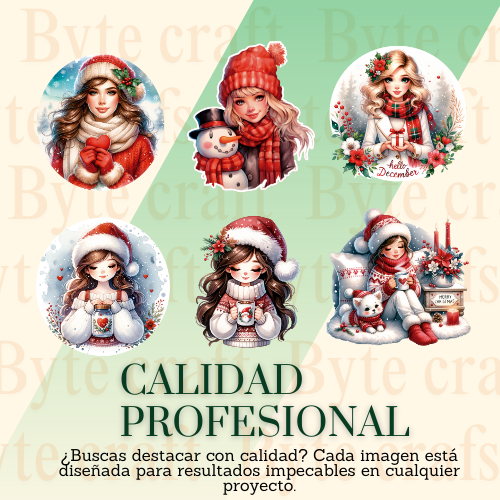 SUPER PACK NAVIDAD 105 PNG - DESCARGA INMEDIATA