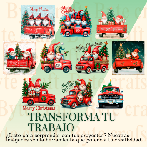 SUPER PACK NAVIDAD 105 PNG - DESCARGA INMEDIATA