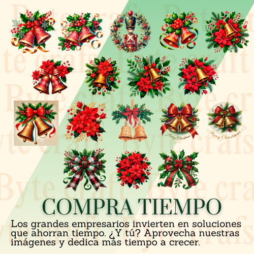 SUPER PACK NAVIDAD 105 PNG - DESCARGA INMEDIATA