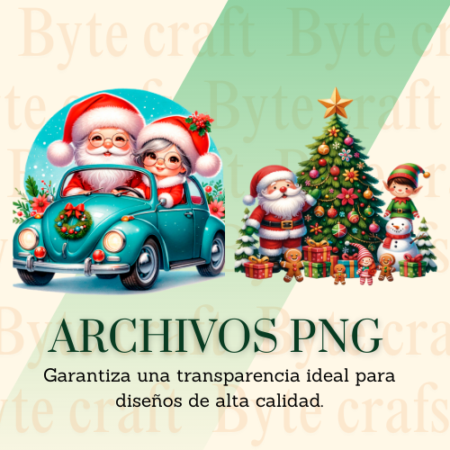 SUPER PACK NAVIDAD 99 PNG - DESCARGA INMEDIATA