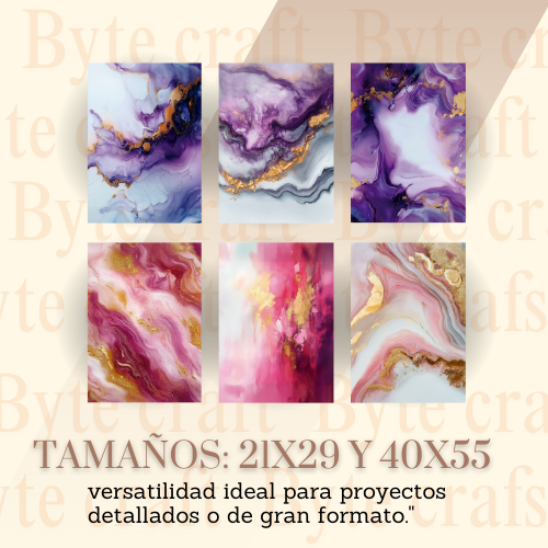 Colección Digital Mármol y Arte Abstracto – 75 Fondos PNG de Lujo para Sublimación y Diseño