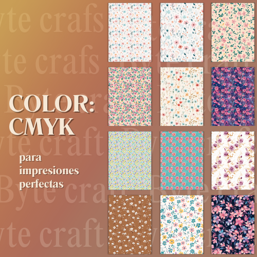 Colección de Fondos Florales Rústicos – PNG Alta Resolución para Sublimación y Diseño Creativo