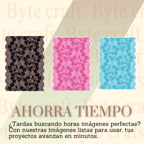 "Colección Digital Encajes y Fondos Texturizados – 47 Diseños PNG para Diseño y Papelería Creativa"