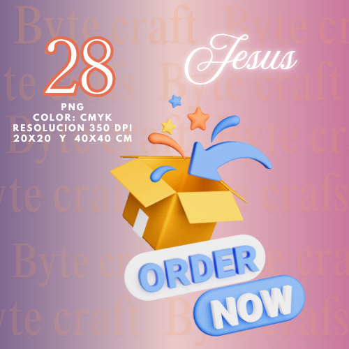 Pack Digital Jesús de Nazaret – 28 Imágenes PNG Religiosas para Sublimación, DTF y Manualidades
