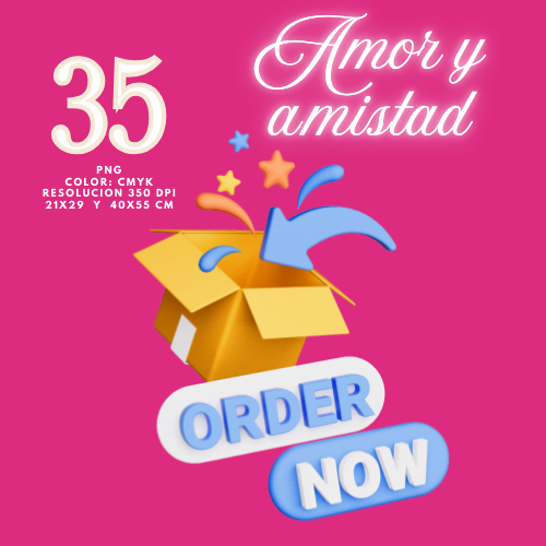 Pack Digital de Fondos y Diseños San Valentín: Amor y Amistad