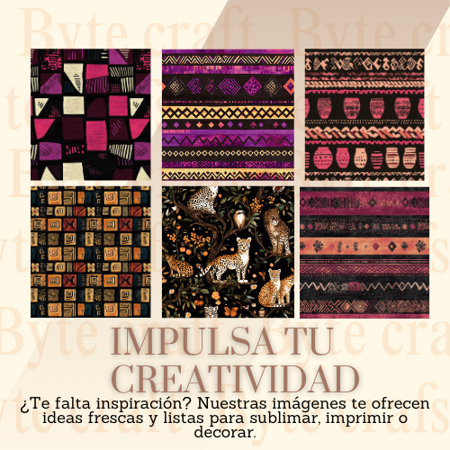 Colección Digital Tribal y Texturas Étnicas – 40 Fondos PNG para Arte y Diseño Creativo