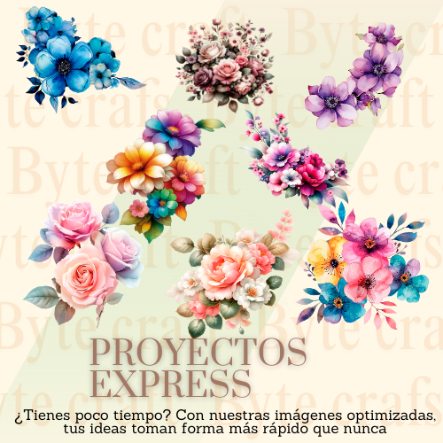 Pack Digital Flores de Primavera – +70 Ramos PNG en Alta Resolución para Diseño y Sublimación