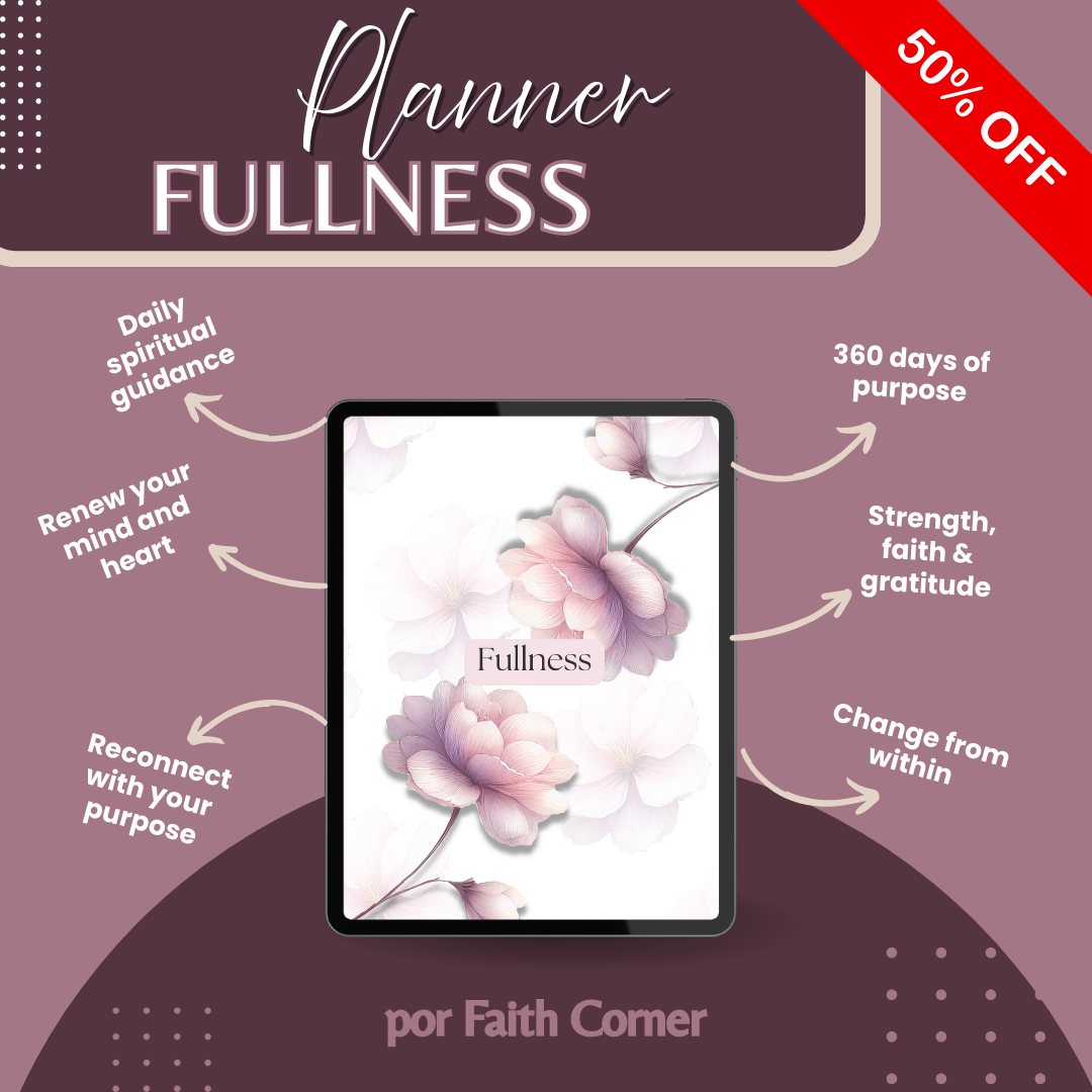 Timeless Christian Digital Planner — Spiritual Agenda with Bible Verses and Parables of Jesus