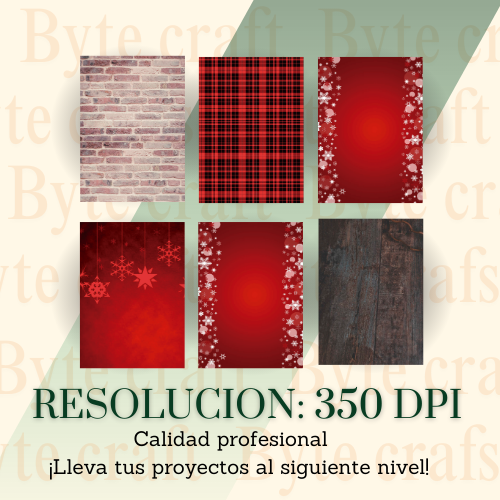 PACK 35 FONDOS NAVIDAD PNG - DESCARGA INMEDIATA