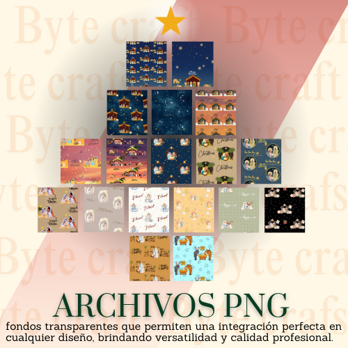 PACK FONDOS NAVIDAD - DESCARGA INMEDIATA