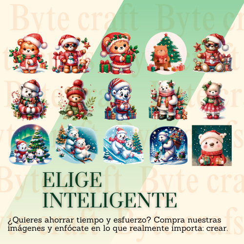 SUPER PACK NAVIDAD 105 PNG - DESCARGA INMEDIATA