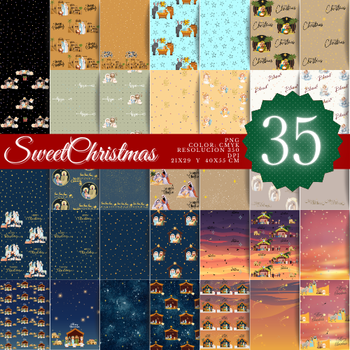 PACK FONDOS NAVIDAD - DESCARGA INMEDIATA