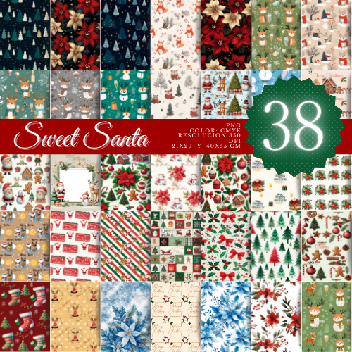 PACK 38 FONDOS 1 NAVIDAD PNG - DESCARGA INMEDIATA